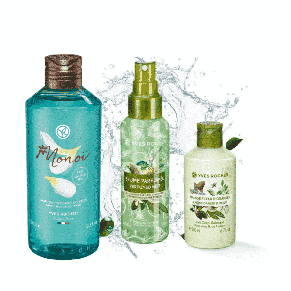 Yves Rocher Gamme Amande Fleur d'Oranger - Monoi