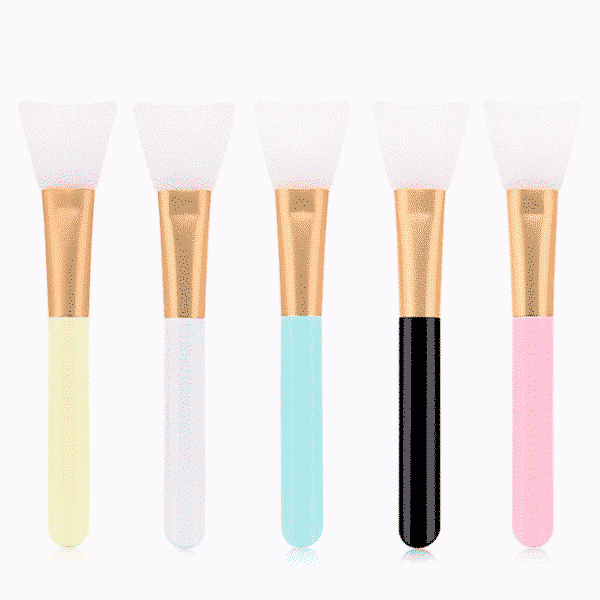 Pinceau en silicone pour masque facial