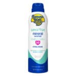 Banana Boat Sensitive Spray Solaire Enrichi en Minéraux SPF 50+