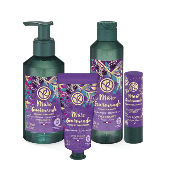 Yves Rocher Composition Fruitée Mûre Gourmande - 4pcs
