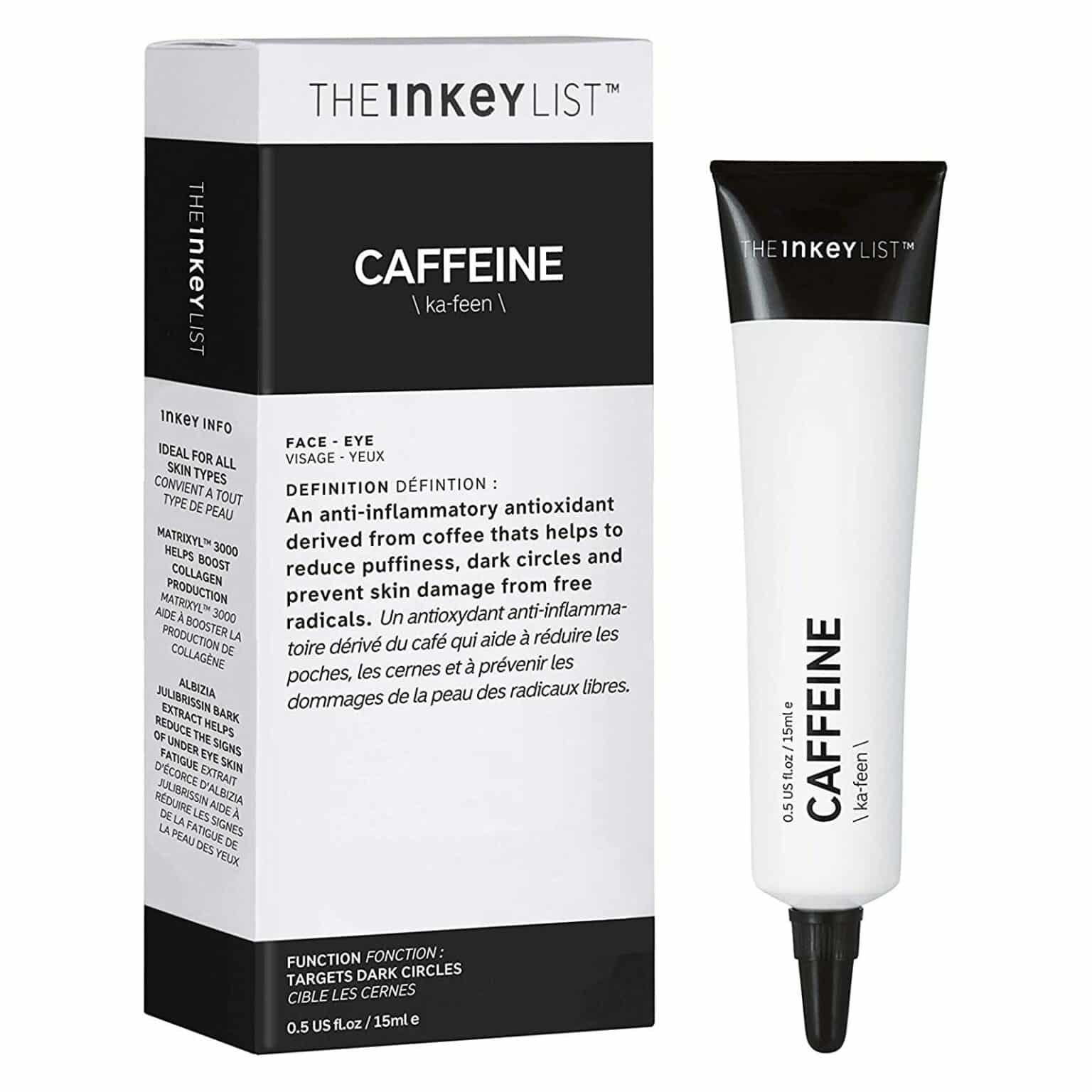 The Inkey List Caffeine Crème Pour Les Yeux À La Caféine – Image 1