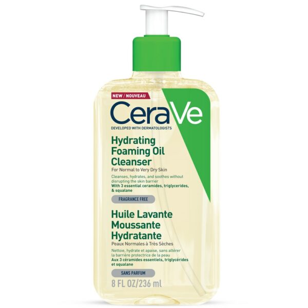 CeraVe Huile Lavante Moussante Hydratante
