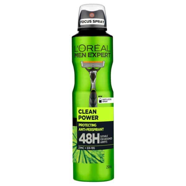 L'Oréal Paris Men Expert Clean Power Anti-transpirant 48H