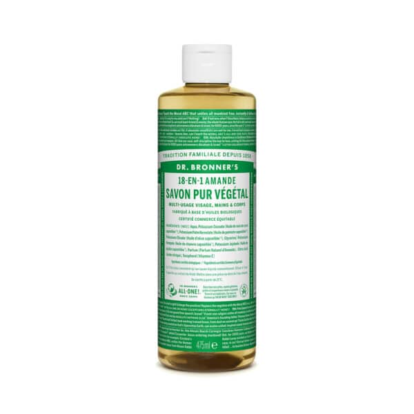 Dr Bronner's - Savon liquide Amande - 473ml