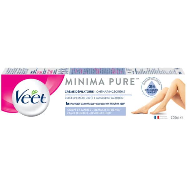 Veet Minima™ Crème dépilatoire Peau sensible