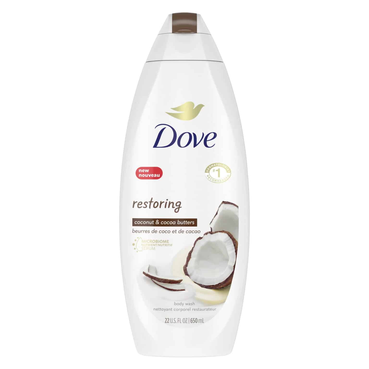 Dove Restoring Gel douche Beurre de Coco & Cacao – Image 1