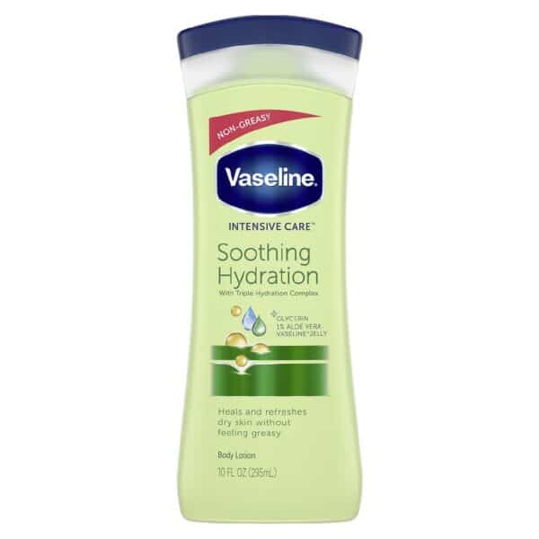 Vaseline Aloe Soothe lait hydratant corps à l'aloe vera