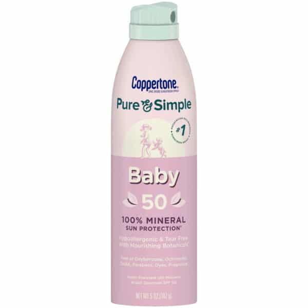 Coppertone Pure & Simple Baby Brume Solaire Spf 50