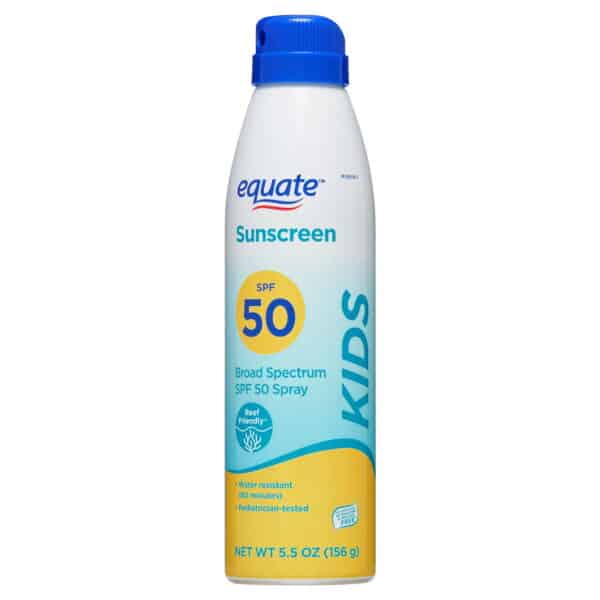 Equate Kids SPF Spray solaire minéral SPF 50 pour enfants