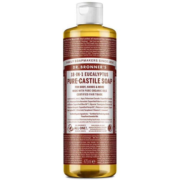 Dr Bronner's - Savon liquide Eucalyptus - 473ml