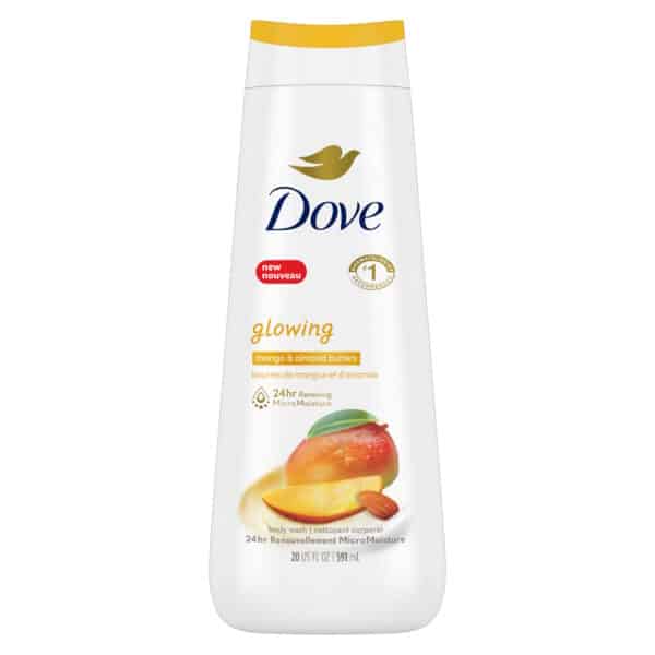 Dove Glowing Body Wash Gel douche Mangue & Beurre d'amandes