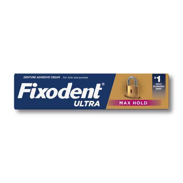 Fixodent Crème adhésive Max Hold Pour Prothèses Dentaires