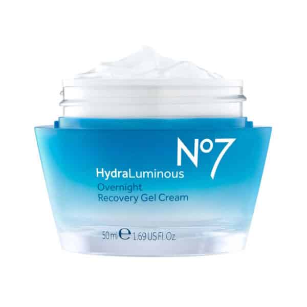 No7 HydraLuminous Overnight Gel-crème réparateur