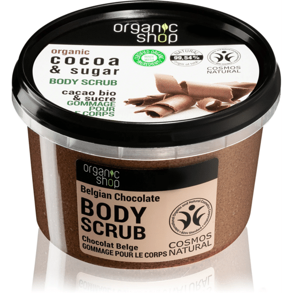 Organic Shop Body Scrub Cocoa & Sugar Gommage Sucre