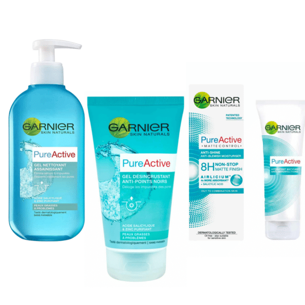 Garnier Pure Active Gamme anti-imperfections Peaux Grasses