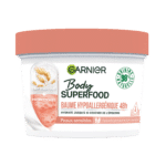 GARNIER Body Superfood Baume hydratant [Lait d'avoine + Fractions de probiotiques]