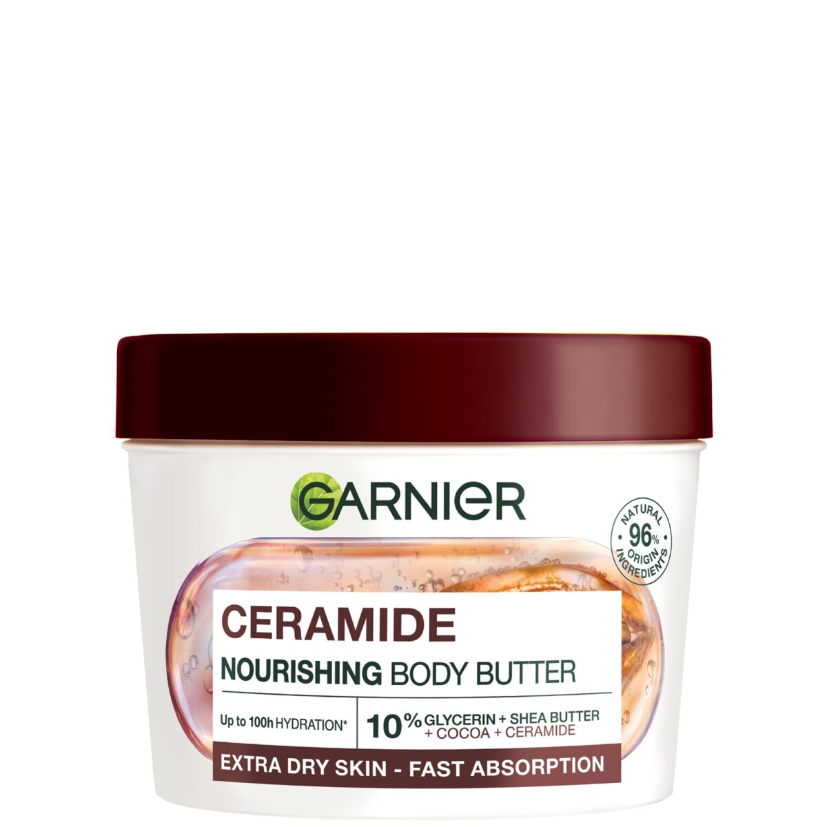 GARNIER Body Superfood Beurre réparateur [Beurre de Cacao + Céramide] – Image 1