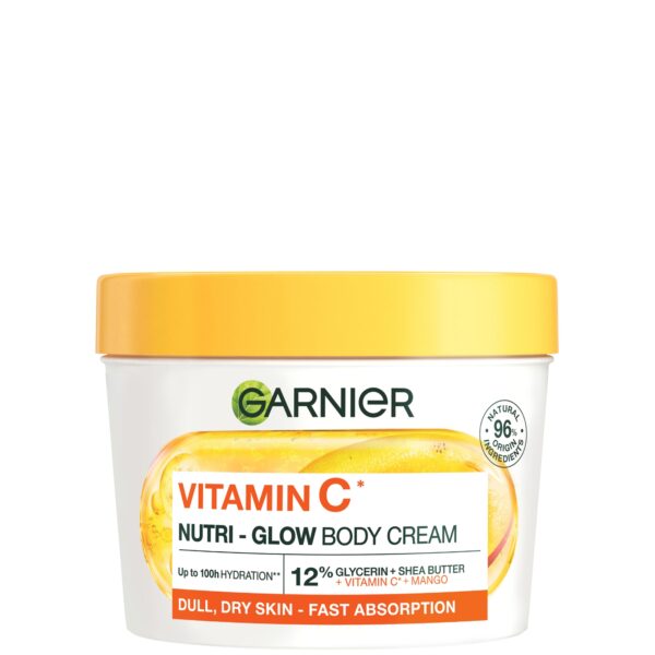 GARNIER Body Superfood Crème nutri-éclat [Mangue + Vitamine C*]
