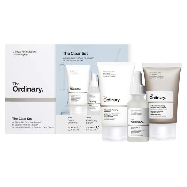 The Ordinary The Clear Set - Coffret Anti-Imperfections