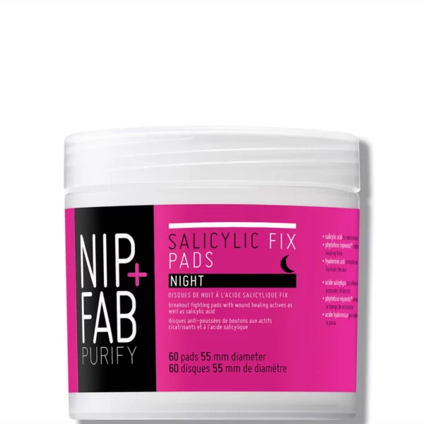 NIP + FAB Salicylic Fix Disques de Nuit à l'Acide Salicylique x 60