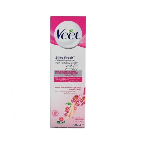 Veet Crème Dépilatoire Silky Fresh 100ml - Peaux Normales