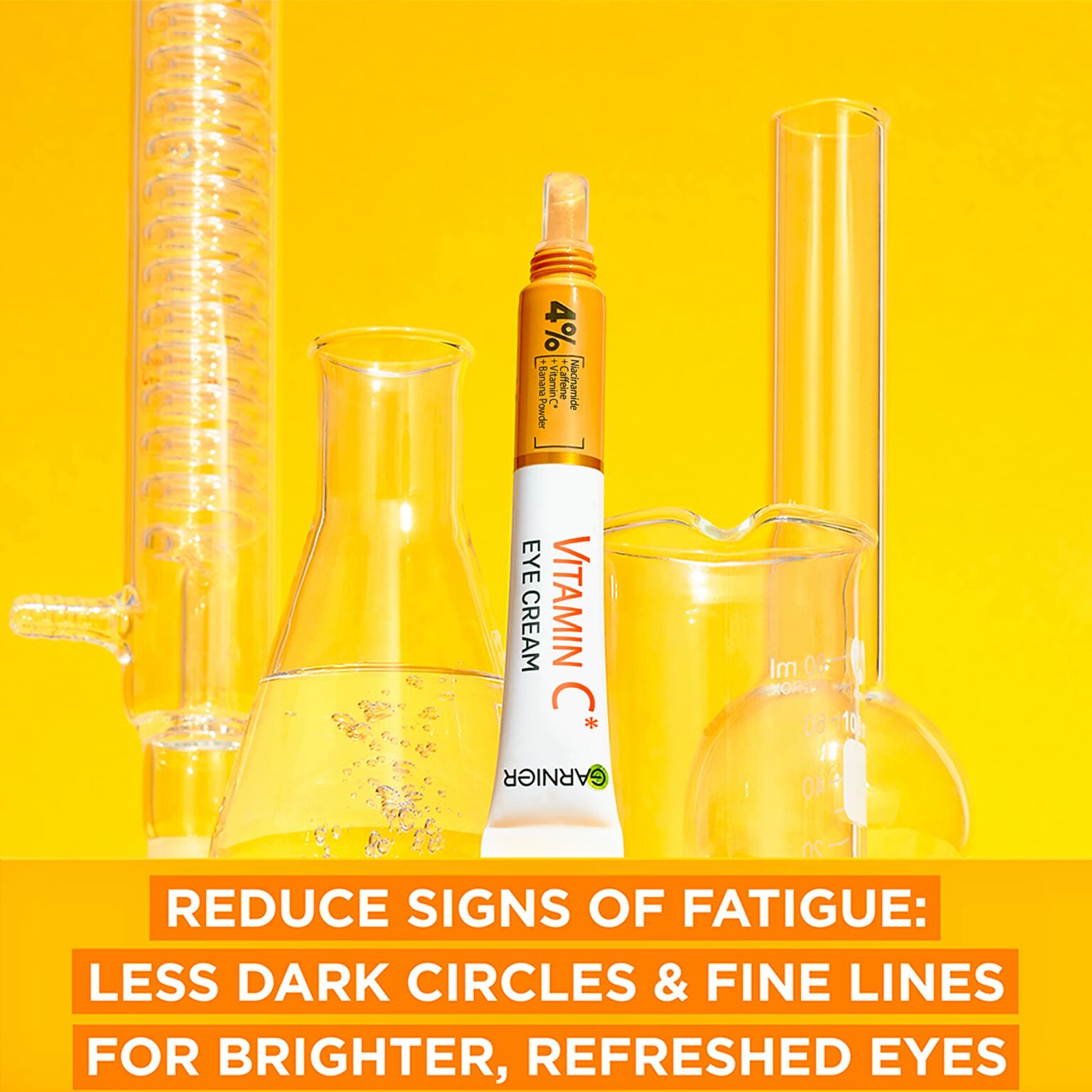 Garnier SkinActive Crème pour les Yeux Anti-Fatigue Vitamine C – Image 4