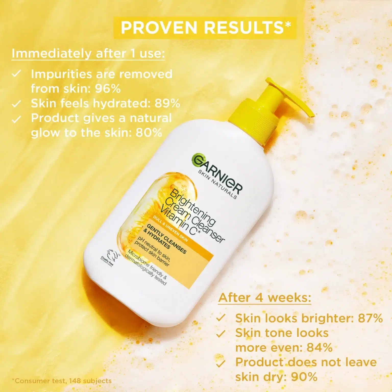 Garnier Skin Naturals Vitamin C Crème nettoyante à la vitamine C – Image 2