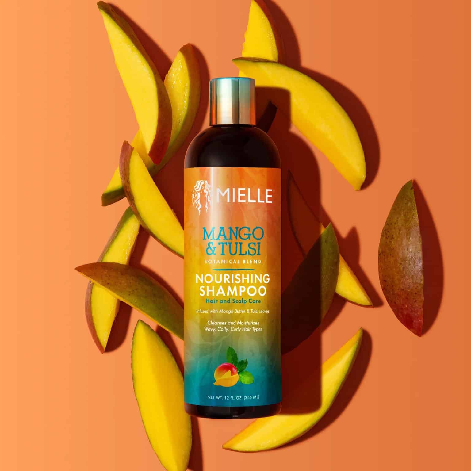 Mielle Mango & Tulsi Shampoing nourrissant – Image 2