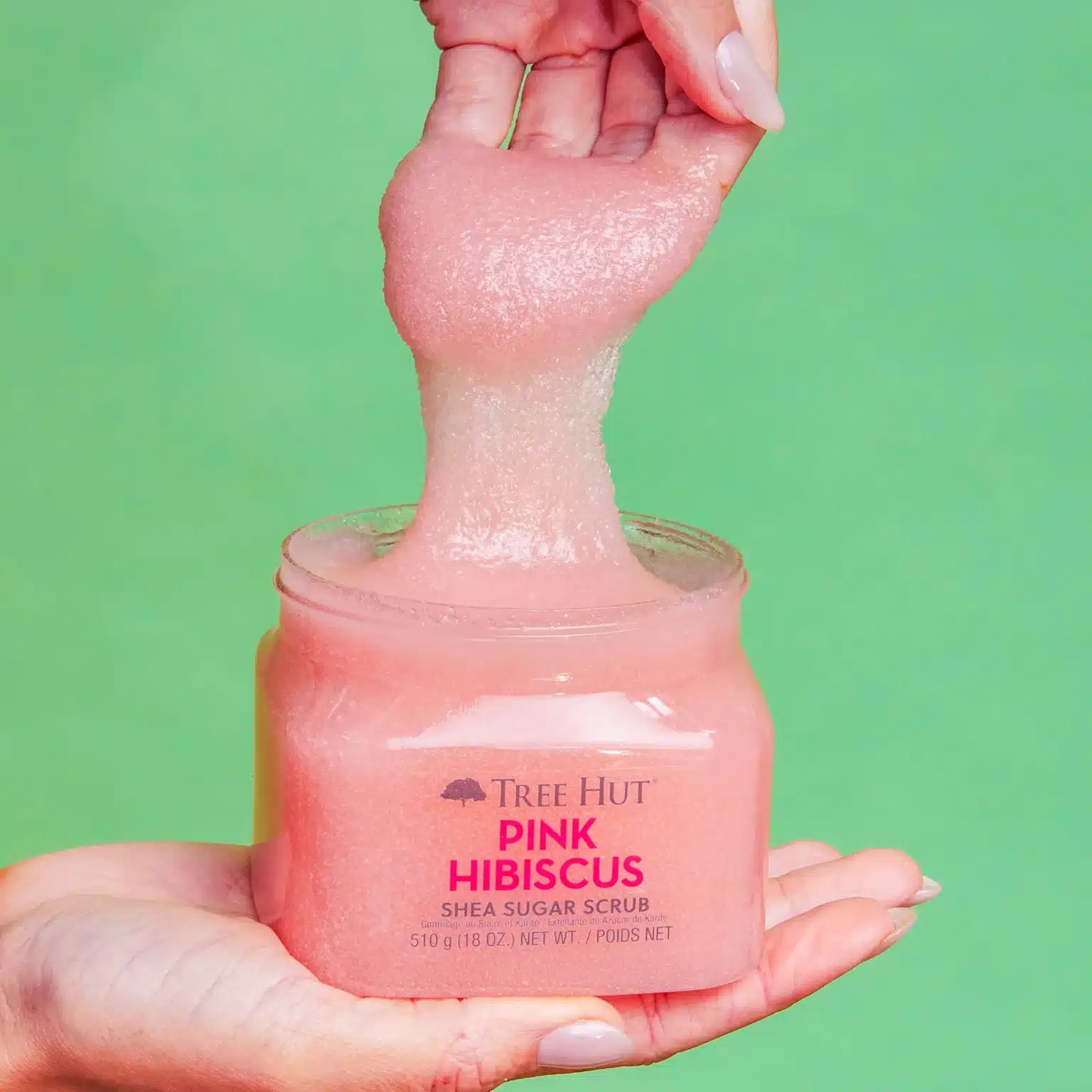 Tree Hut Pink Hibiscus Shea Sugar Scrub - Gommage Corps – Image 3