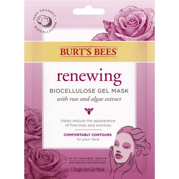 Burt's Bees Masque Visage Gel Biocellulose Régénérant
