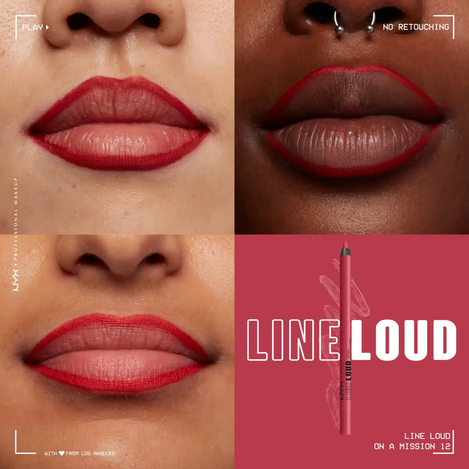 NYX - Loud-pout Lip Kit - Crayon à Lèvres + Gloss – Image 2
