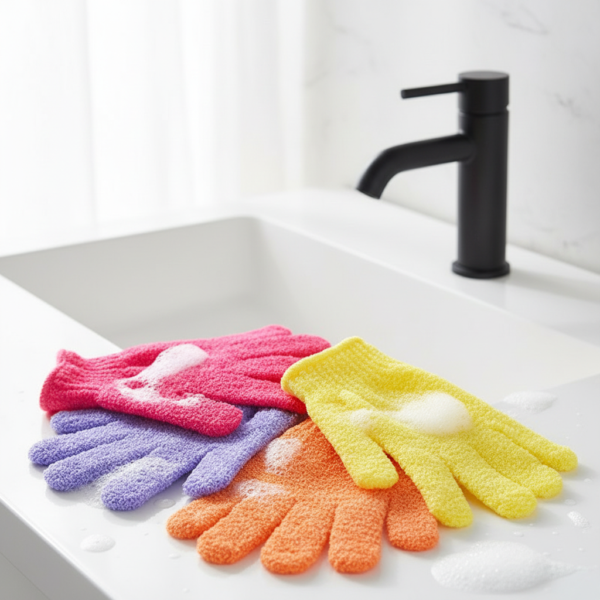 BintaBeauty Paire de Gants Exfoliant pour le Corps