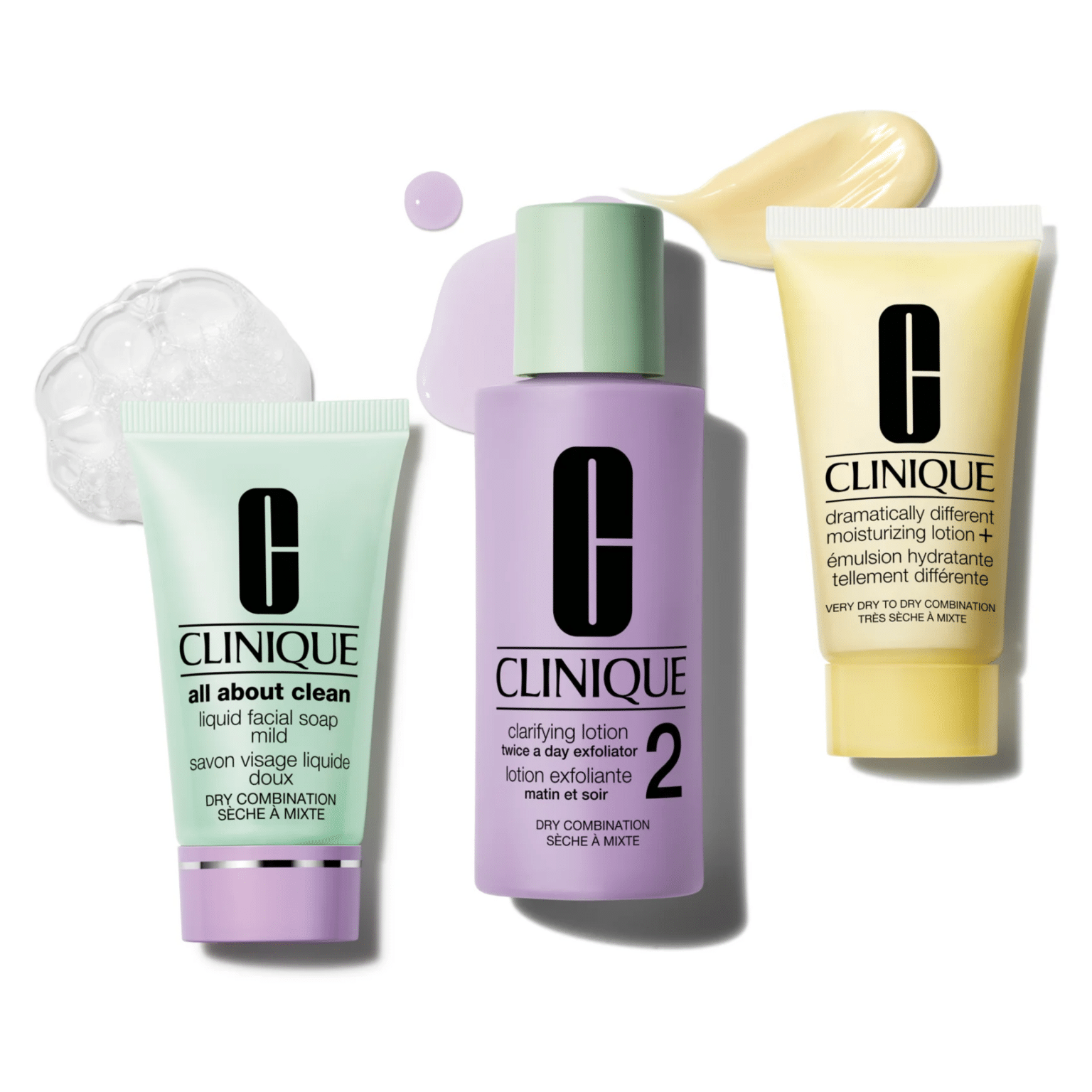 Clinique 3-Step Skin Care Kit Skin Type 2 - Peau Sèche à Mixte – Image 1