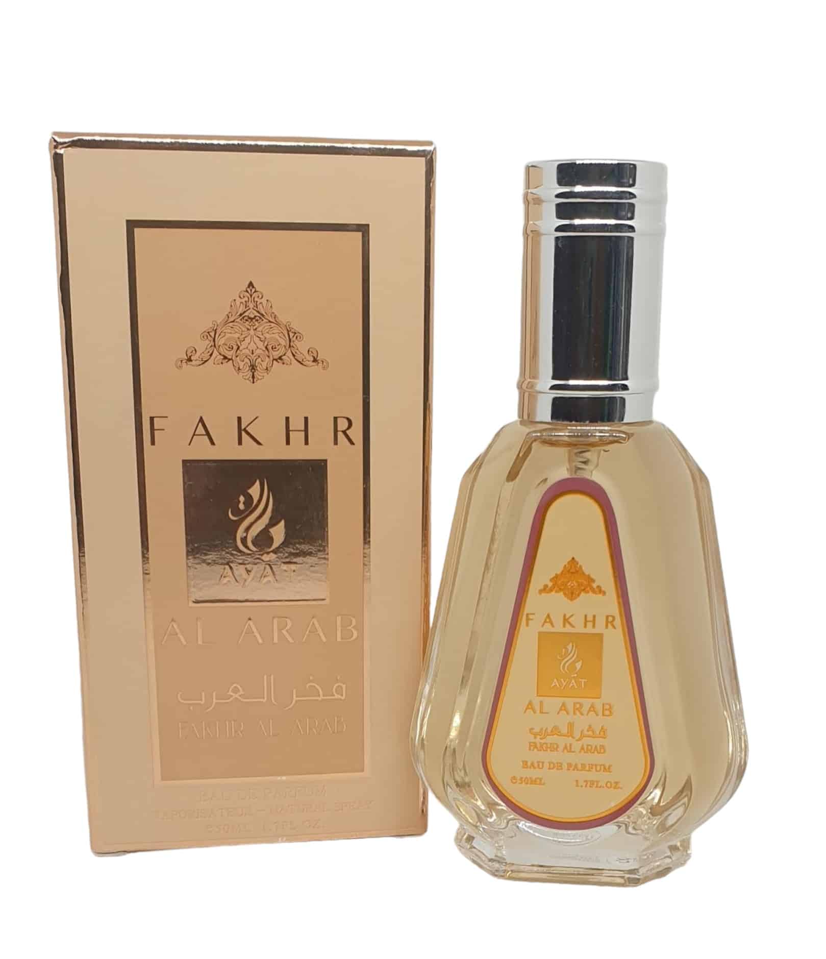 fakhr Ayat Perfumes Fakhr Al Arab Eau de parfum 50ml – Image 1