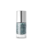 Kiko Blue Me Top coat à paillettes biodégradables - Vernis
