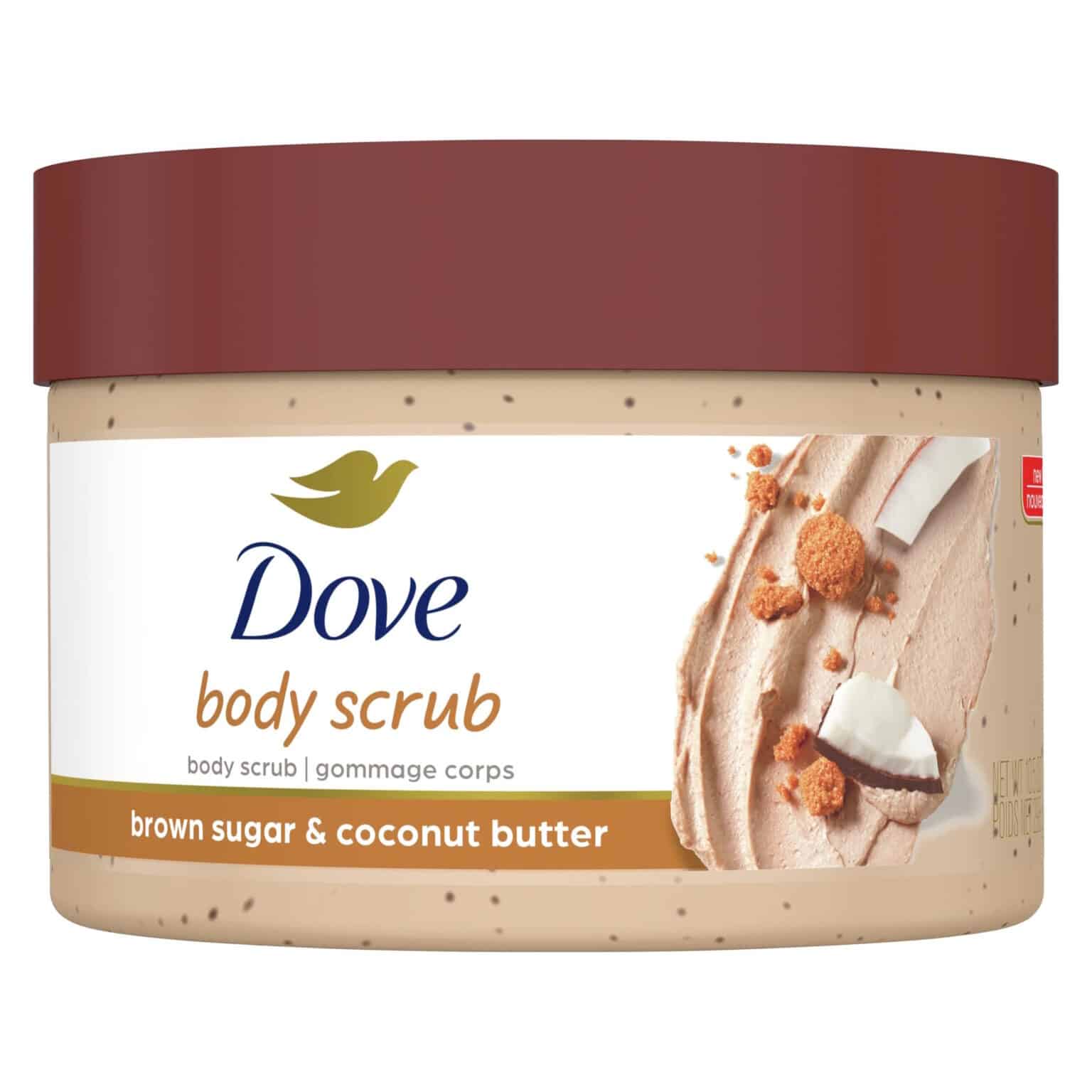 Dove Gommage Exfoliant Corps Sucre roux et beurre de coco – Image 1