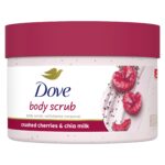 Dove Gommage exfoliant Corps Cerises écrasées et lait de chia