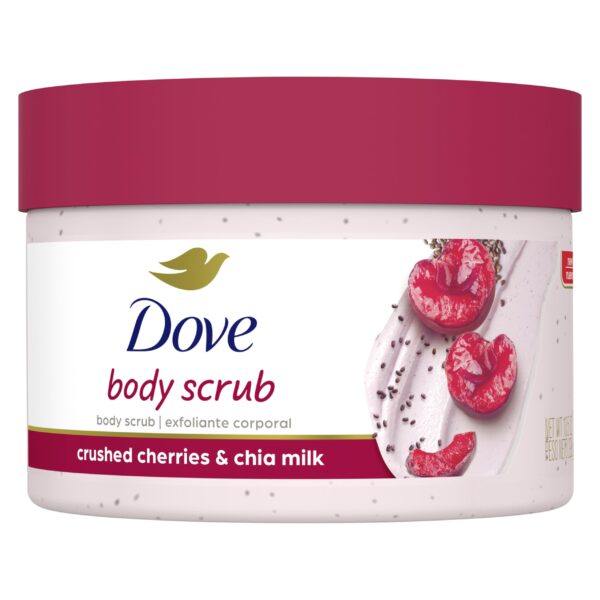 Dove Gommage exfoliant Corps Cerises écrasées et lait de chia