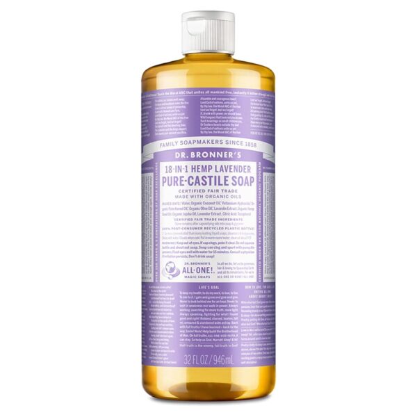 Dr. Bronner's Pure Castile Soap – Lavender 946ml