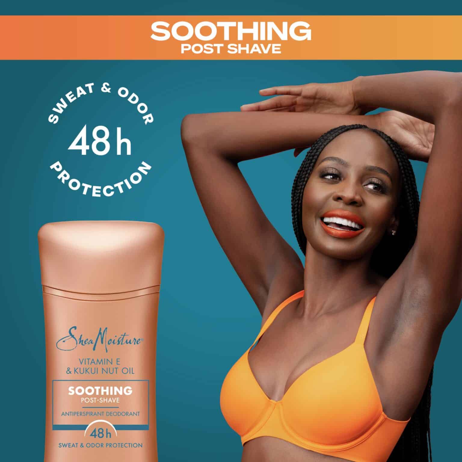 SheaMoisture Déodorant Anti-transpirant Vitamin E & Kukui Nut Oil – Image 2