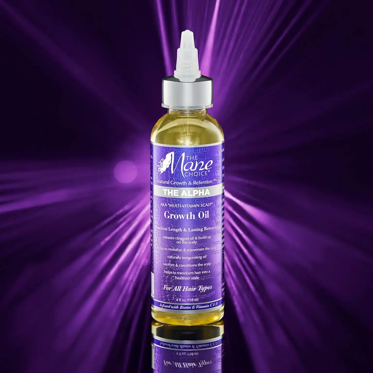 The Mane Choice Growth Oil - Huile Pousse Cheveux – Image 3
