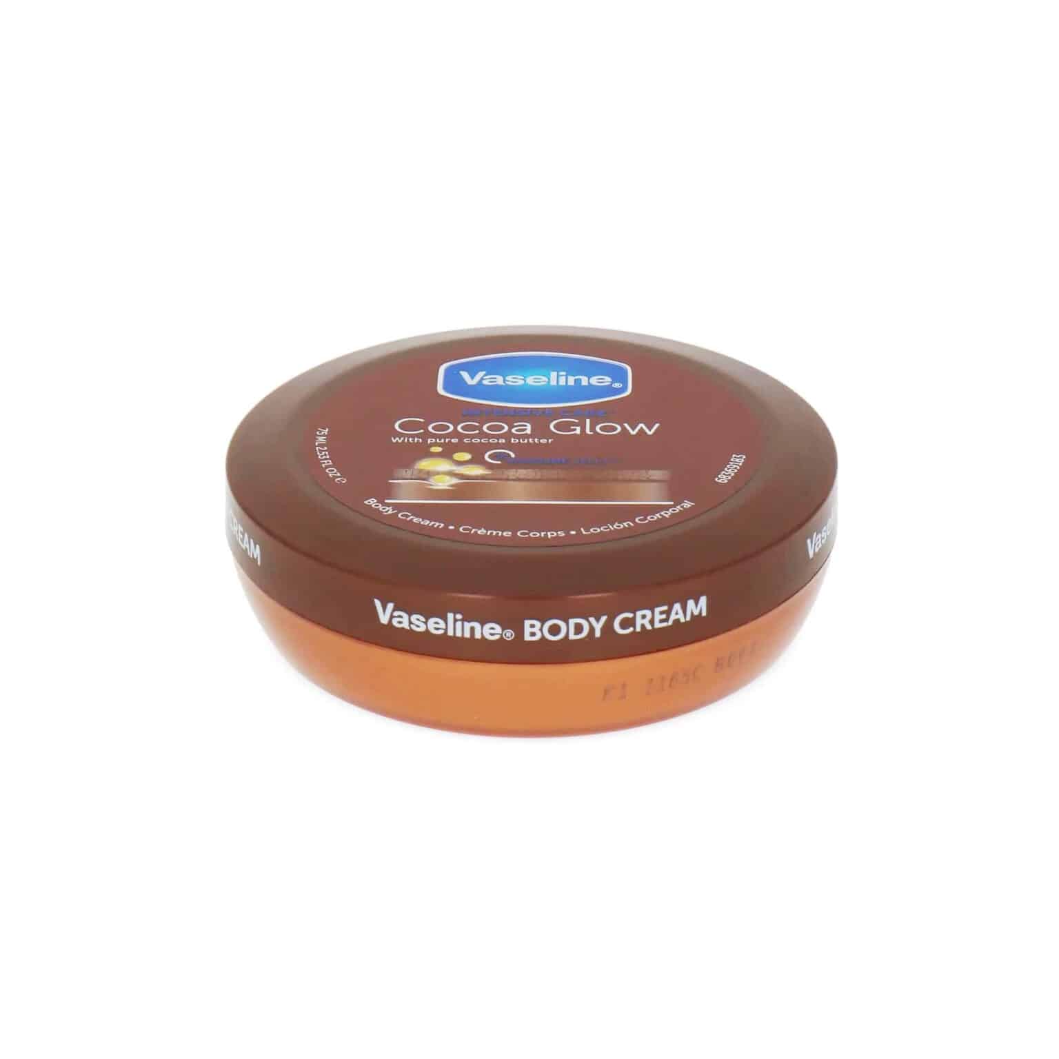 Vaseline Body Cream Cocoa Glow - 75ml – Image 1