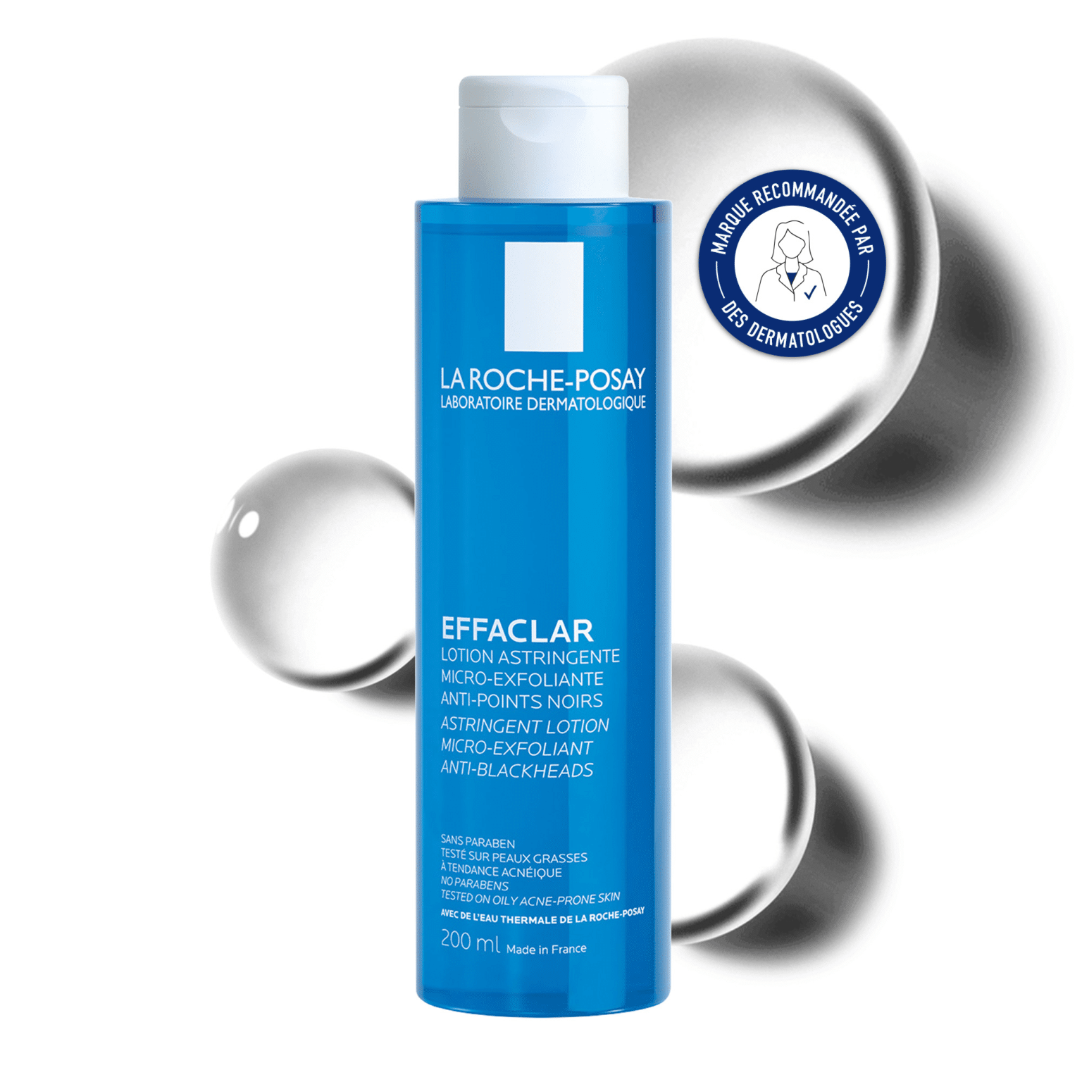 La Roche Posay Effaclar Lotion Astringente Anti-Points Noirs 200ml – Image 1