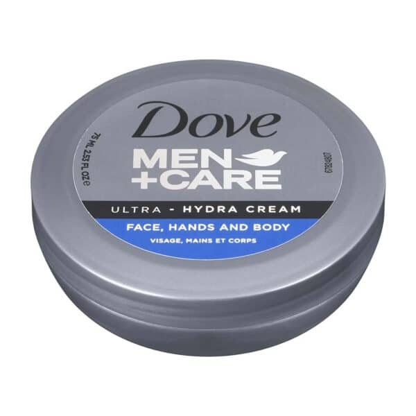 Dove Men+Care Ultra Hydra Cream – Hydratation Intense pour Peaux Sèches