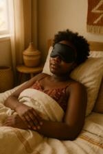 Binta Beauty Masque de nuit - Satin de soie + Pochon OFFERT – Image 3