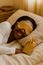 Binta Beauty Masque de nuit - Satin de soie + Pochon OFFERT – Image 7