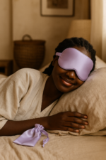 Binta Beauty Masque de nuit - Satin de soie + Pochon OFFERT – Image 6