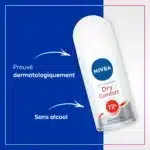 Nivea Déodorant bille Anti-transpirant 72H Dry Comfort – Image 4