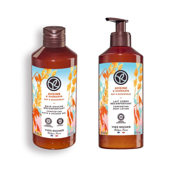 Yves Rocher Avoine & Sarrasin - Bain Douche + Lait de corps