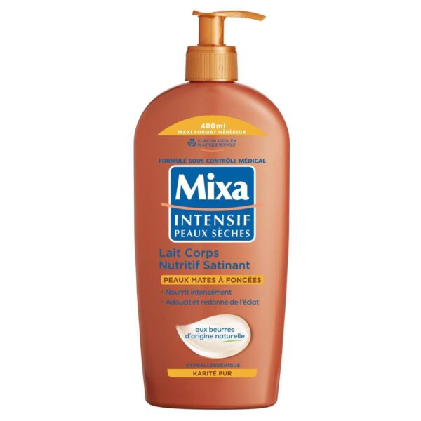 Mixa – Lait Corps Nutritif Satinant 400ml